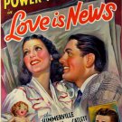 Love Is News (1937) - Tyrone Power DVD