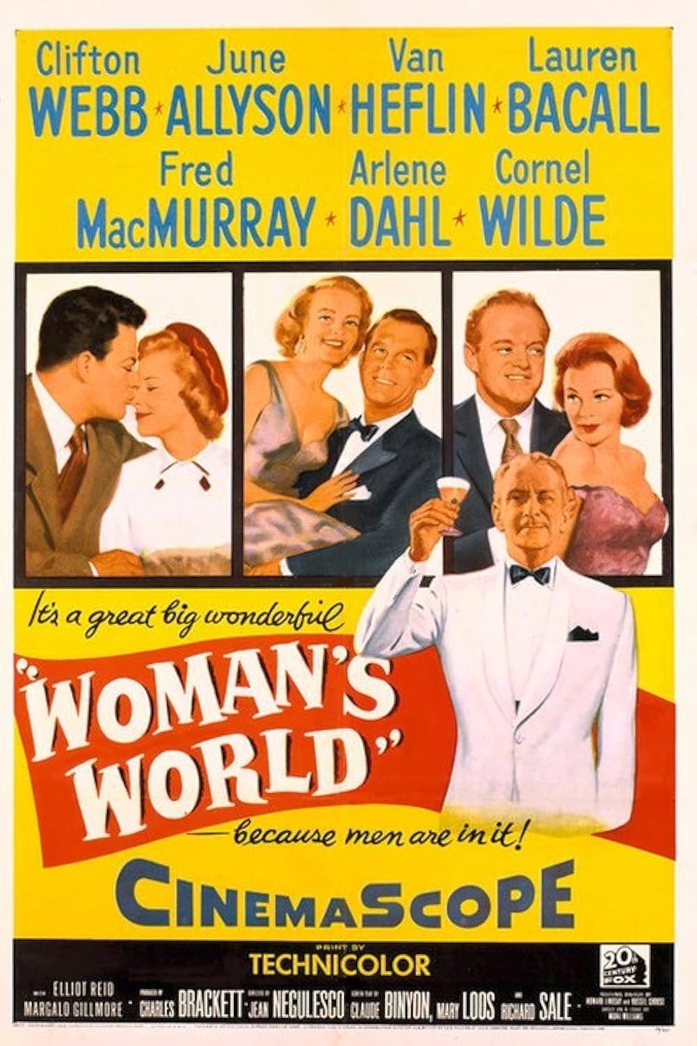 Woman&Acirc;&acute;s World (1954) - Van Heflin  DVD