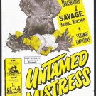 Untamed Mistress (1956) - Allan Nixon  DVD