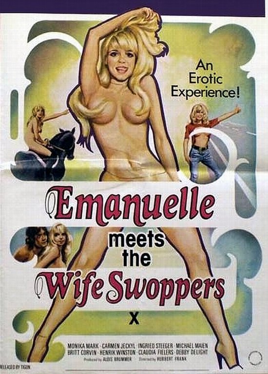 Emanuelle Meets The Wife Swappers (1973) - Ingrid Steeger  DVD