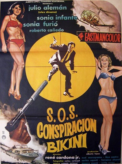 SOS Conspiracion Bikini (1967) - Julio Alem&Atilde;&iexcl;n  DVD