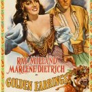 Golden Earrings (1947) - Ray Milland  Colorized Version  DVD