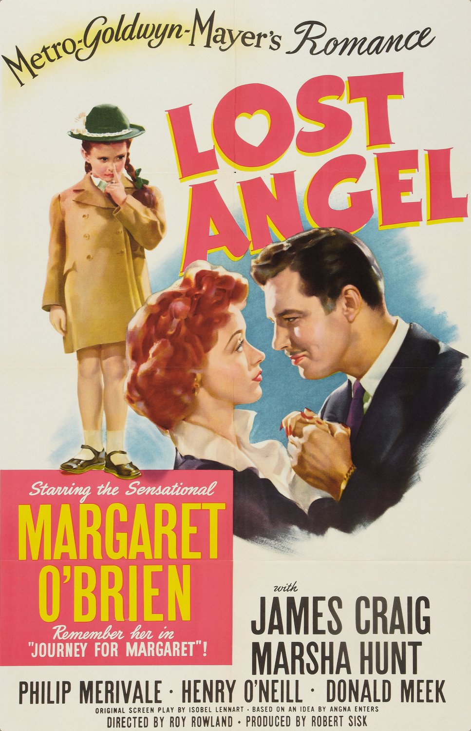Lost Angel (1943) - Margaret O&Acirc;&acute;Brien  Colorized Version  DVD