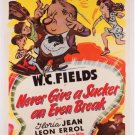 Never Give A Sucker An Even Break (1941) - W.C. Fields    DVD