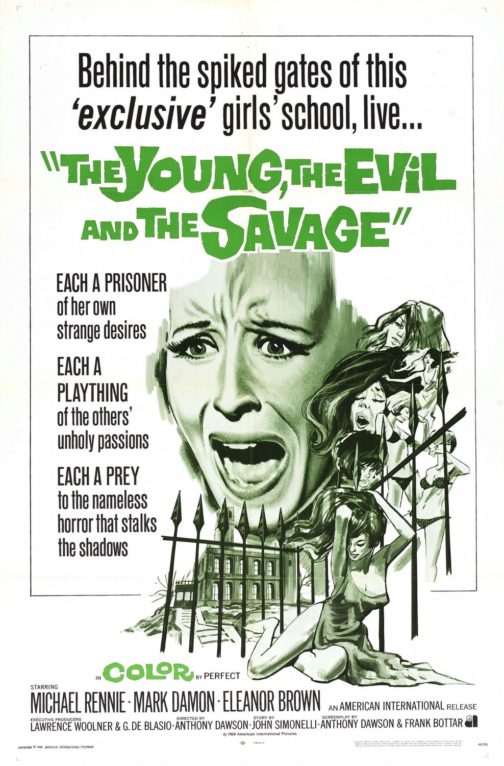 Naked You Die (1968) - Michael Rennie  DVD