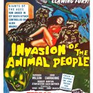 Invasion Of The Animal People (1959) - Barbara Wilson  Colorized Version  DVD
