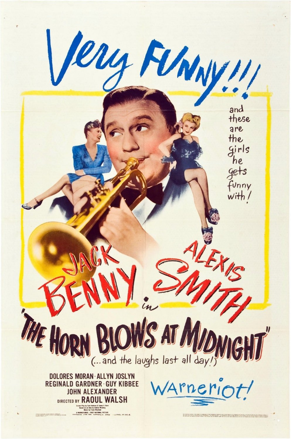 The Horn Blows At Midnight (1945) - Jack Benny Colorized Version  DVD