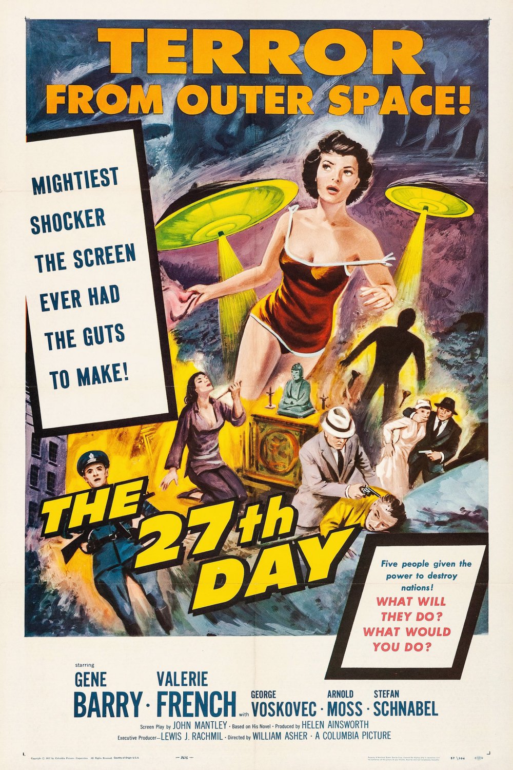 The 27th Day (1957) - Gene Barry  Colorized Version  DVD
