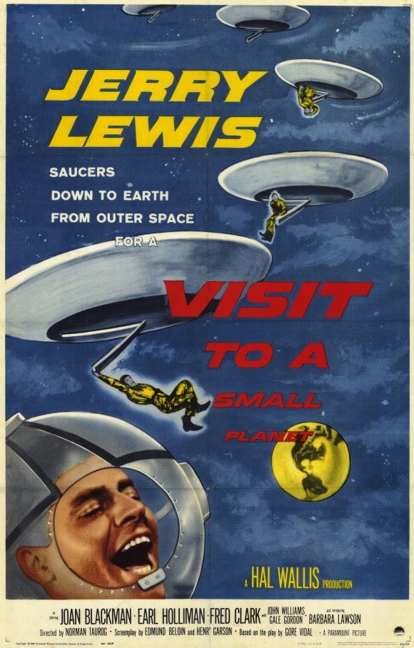 Visit To A Small Planet (1960) - Jerry Lewis  Colorized Version  DVD