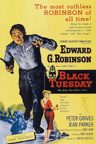 Black Tuesday (1954) - Edward G. Robinson  DVD