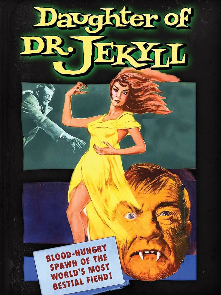 Daughter of Dr. Jekyll (1957) - John Agar  Colorized Version  DVD