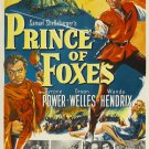 Prince Of Foxes (1949) - Tyrone Power  Colorized Version  DVD