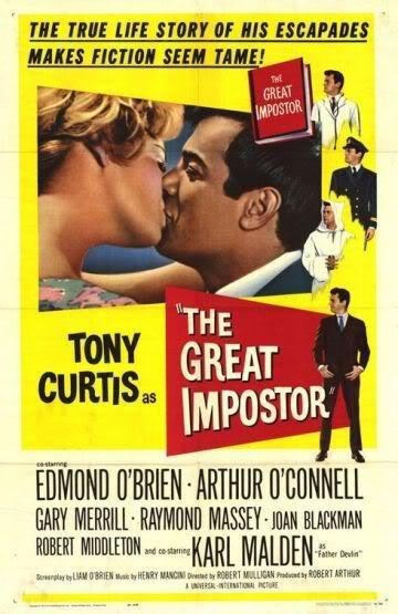 The Great Impostor (1960) - Tony Curtis  Colorized Version  DVD