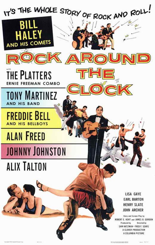 Rock Around The Clock (1956) - Alan Freed  Colorized Version  DVD