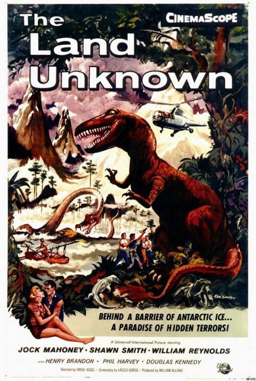 The Land Unknown (1957) - Jock Mahoney  Colorized Version DVD