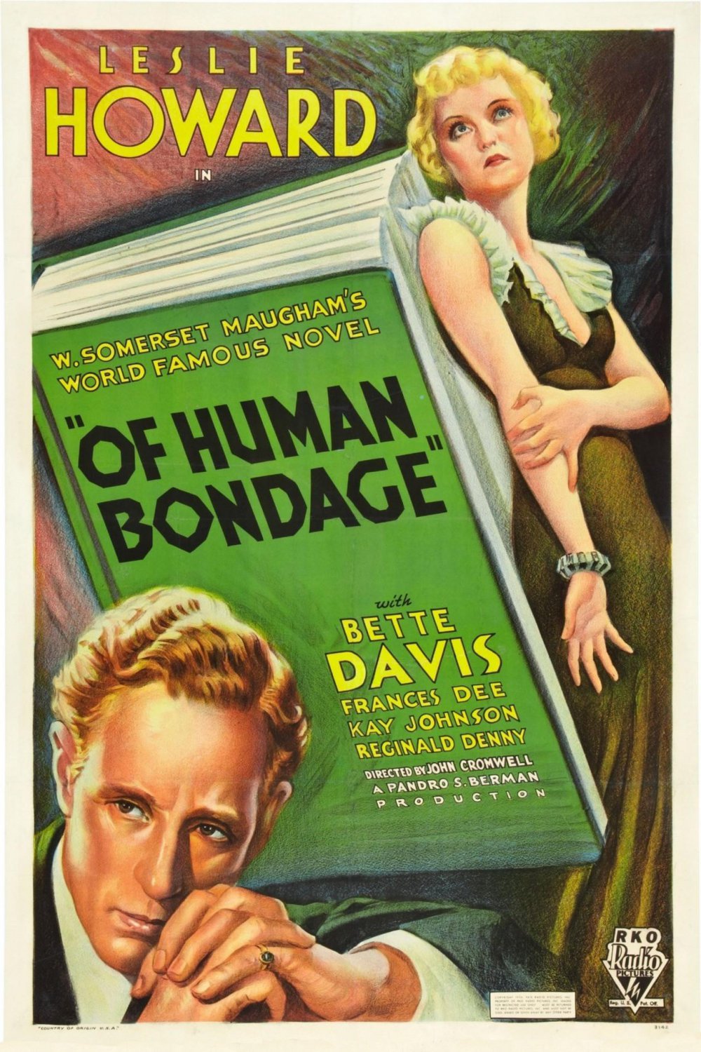 Of Human Bondage (1934) - Bette Davis  Colorized Version  DVD