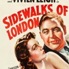 Sidewalks Of London (1938) - Charles Laughton   Colorized Version DVD