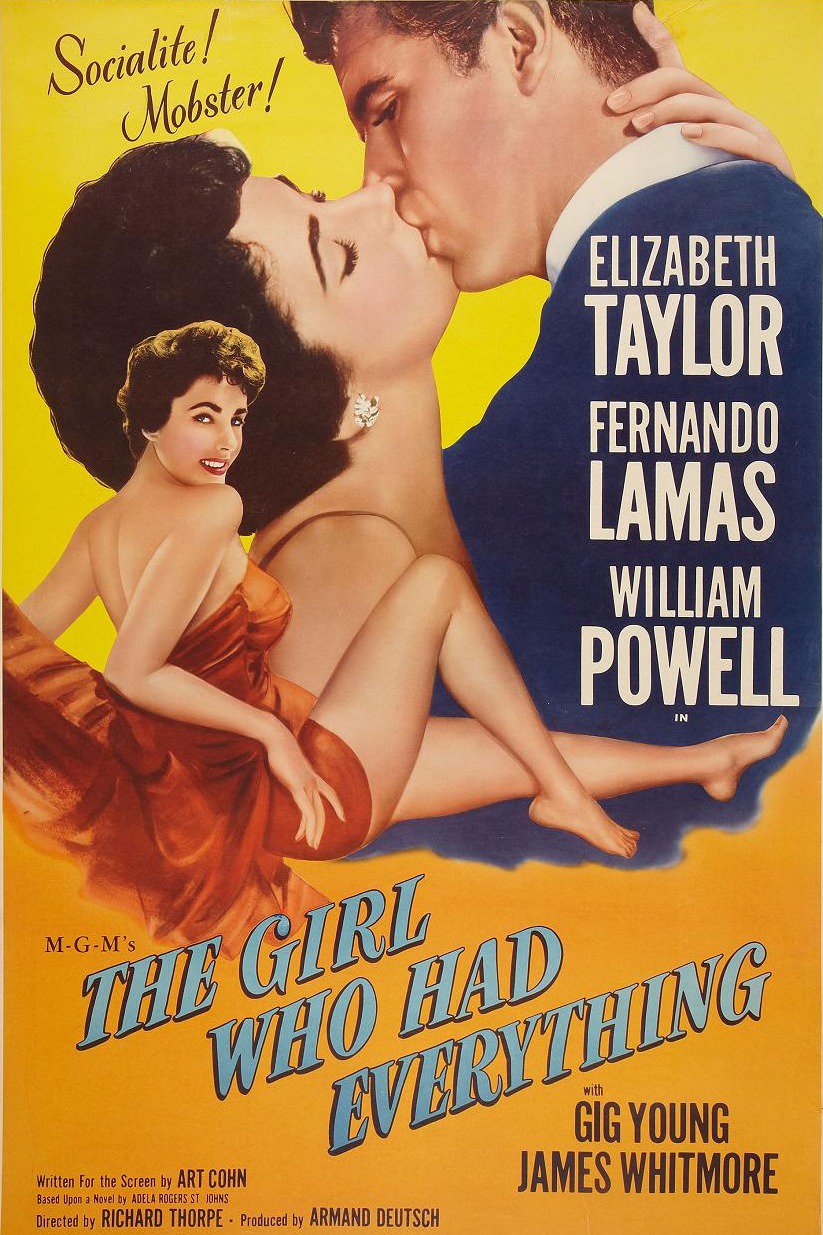 The Girl Who Had Everything (1953) - Elizabeth Taylor  Colorized Version  DVD