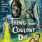 The Thing That Couldn’t Die (1958) - William Reynolds  Colorized Version DVD