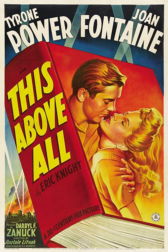 This Above All (1942) - Tyrone Power  Colorized Version  DVD