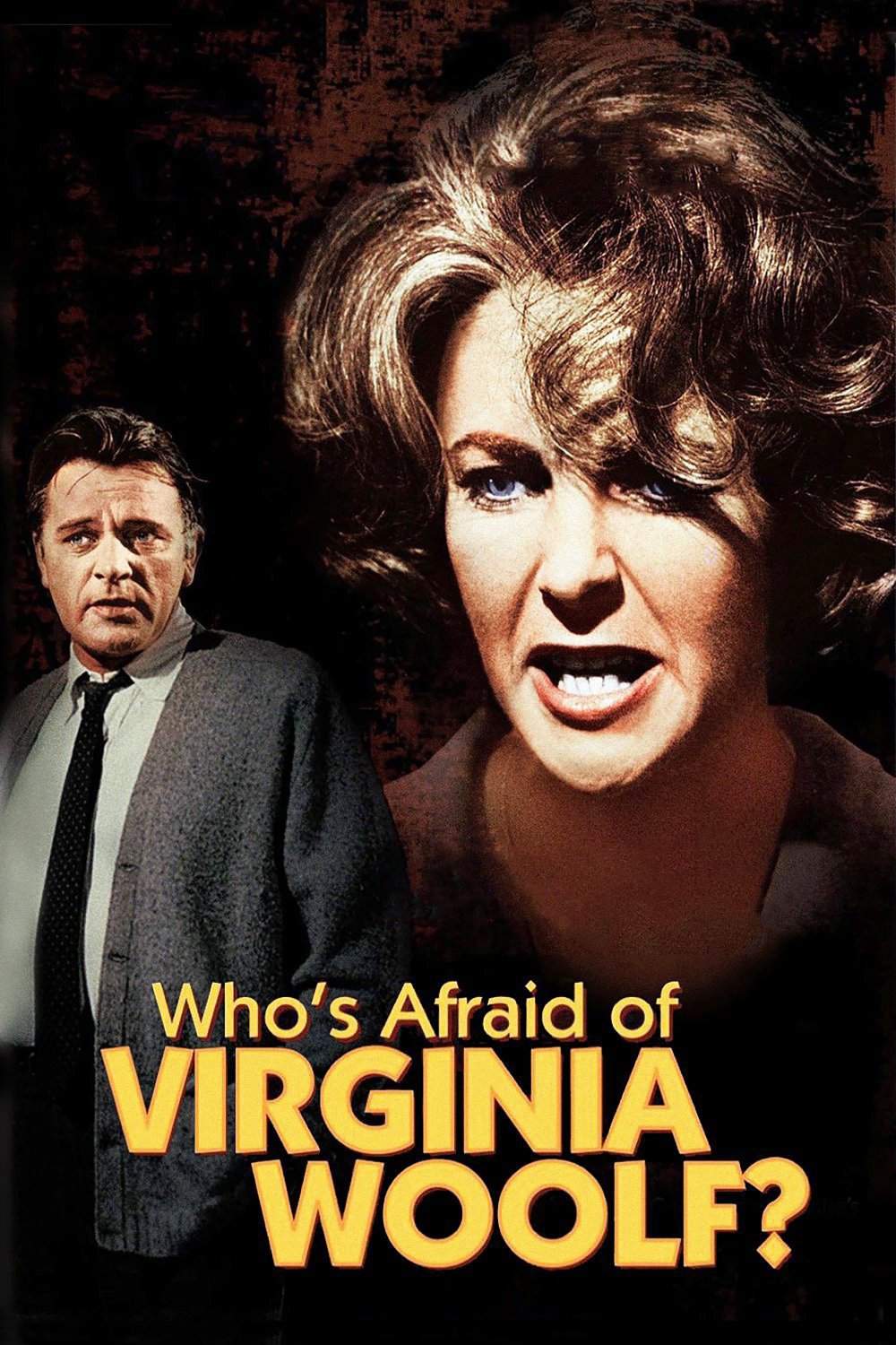 Who&Acirc;&acute;s Afraid Of Virginia Woolf ? (1966) - Elizabeth Taylor Colorized Version  DVD