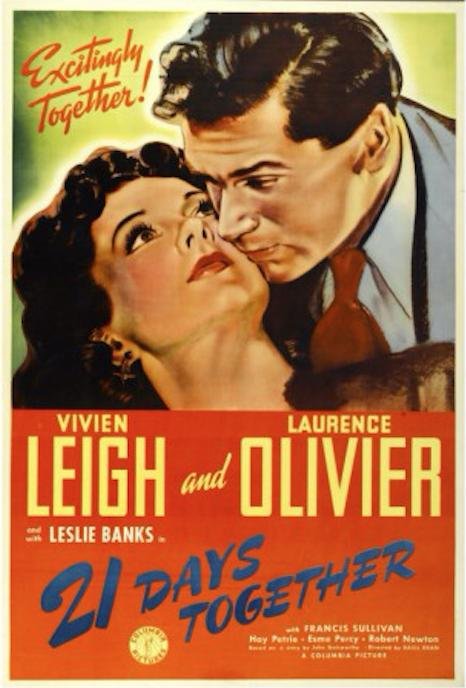 21 Days (1940) - Vivien Leigh  Colorized Version  DVD