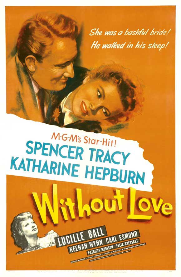 Without Love (1945) - Spencer Tracy  Colorized Version  DVD