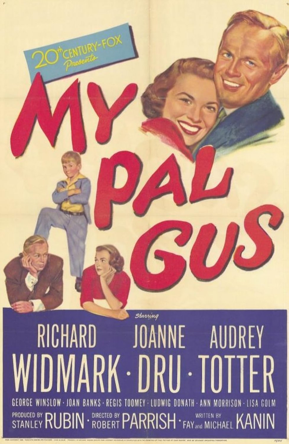 My Pal Gus (1952) - Richard Widmark  Colorized Version  DVD