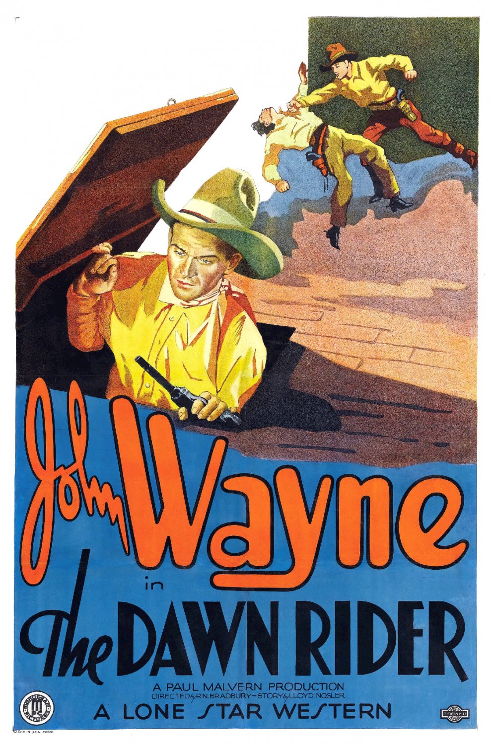 Dawn Rider / Trail Beyond - John Wayne Double Feature  partly colorized DVD
