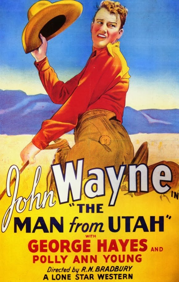 Man From Utah / Sagebrush Trail - John Wayne Double Feature  Colorized Version  DVD