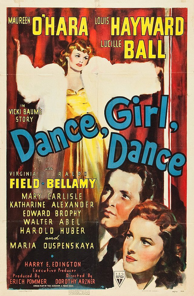 Dance, Girl, Dance (1940) - Maureen O&Acirc;&acute;Hara  Colorized Version  DVD