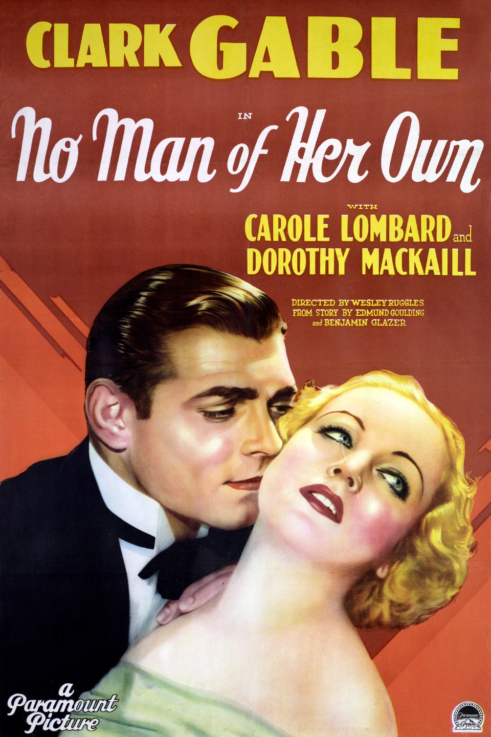 No Man Of Her Own (1932) - Clark Gable  Colorized Version  DVD
