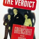 The Verdict (1946) - Sydney Greenstreet  Colorized Version  DVD