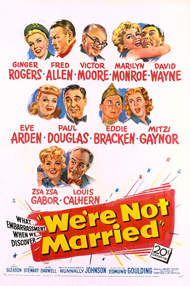 We&Acirc;&acute;re Not Married (1952) - Ginger Rogers  Colorized Version DVD