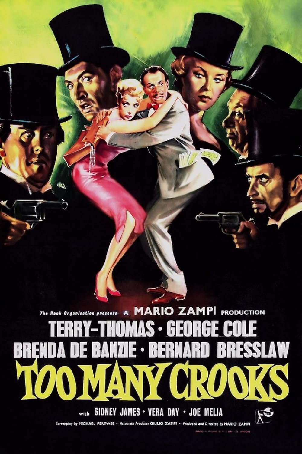 Too Many Crooks (1959) - Terry-Thomas  Colorized Version  DVD