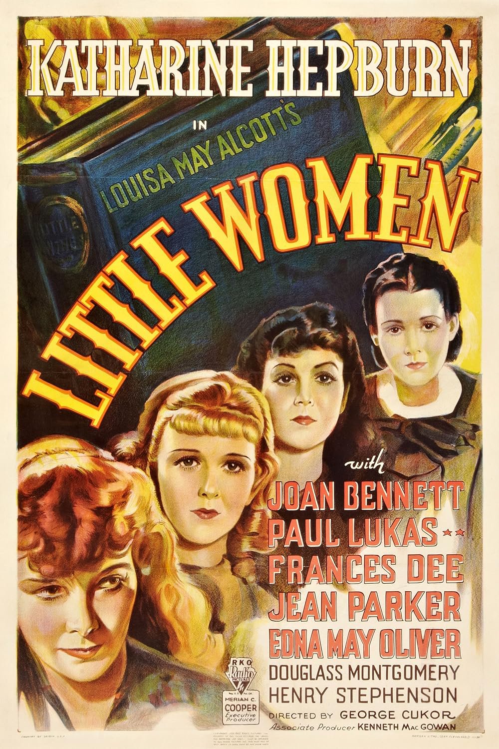 Little Women (1933) - Katharine Hepburn  Colorized Version  DVD