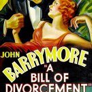 A Bill Of Divorcement (1932) - Katharine Hepburn  Colorized Version DVD