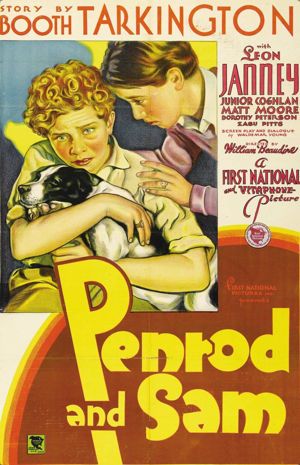Penrod And Sam (1931) - Leon Janney  Colorized Version  DVD
