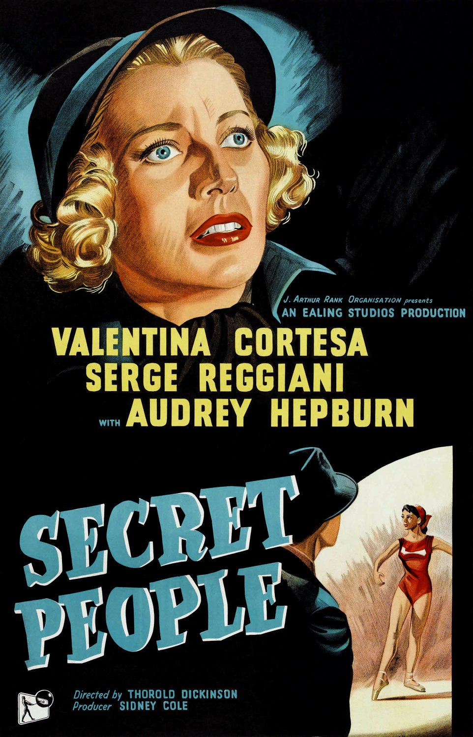Secret People (1952) - Audrey Hepburn  Colorized Version  DVD
