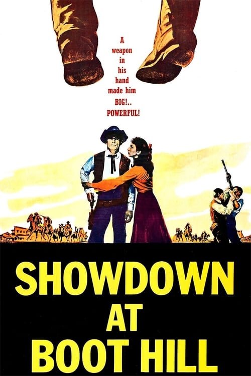Showdown At Boot Hill (1958) - Charles Bronson  Colorized Version DVD