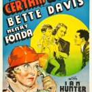 That Certain Woman (1937) - Bette Davis  Colorized Version  DVD