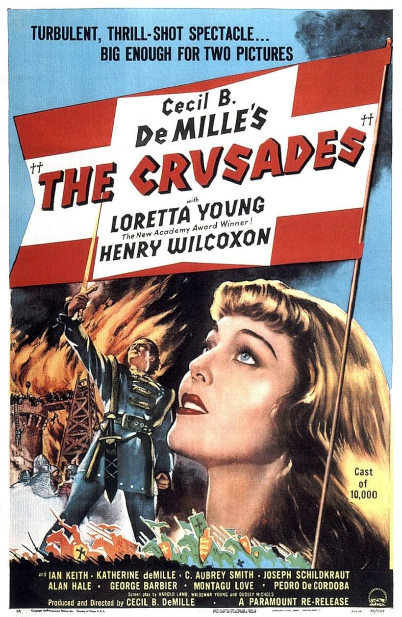 The Crusades (1935) - Loretta Young  Colorized Version  DVD