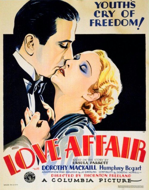 Love Affair (1932) - Humphrey Bogart  Colorized Version DVD
