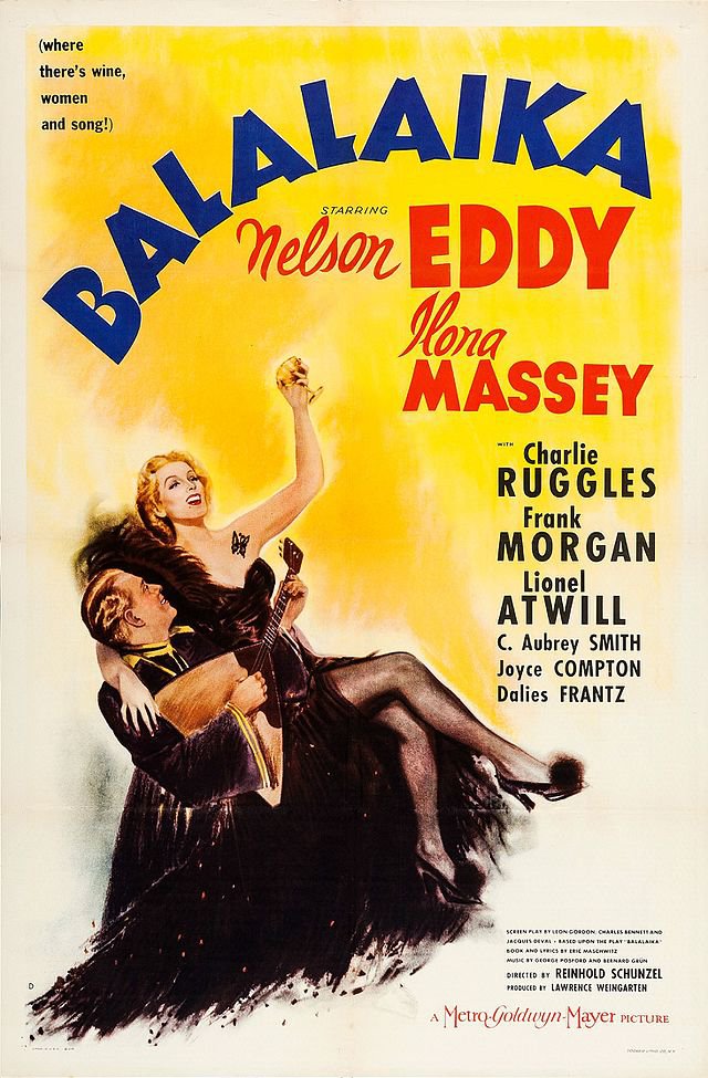 Balalaika (1939) - Nelson Eddy  Colorized Version  DVD