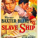 Slave Ship (1937) - Wallace Beery  Colorized Version DVD