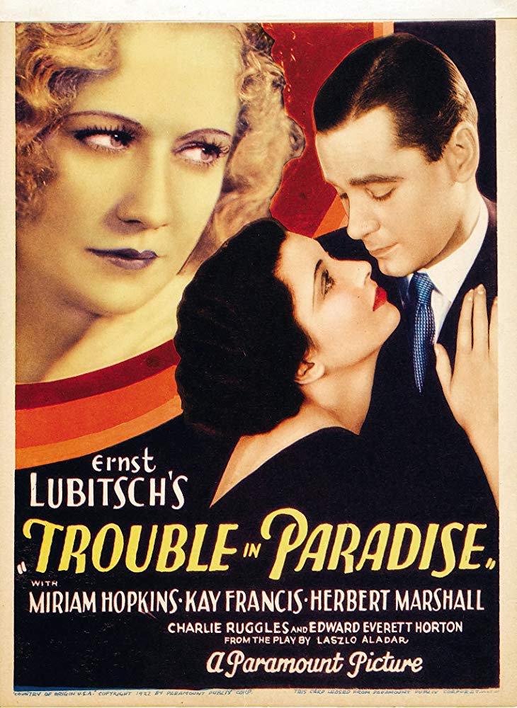 Trouble In Paradise (1932) - Miriam Hopkins  Colorized Version DVD