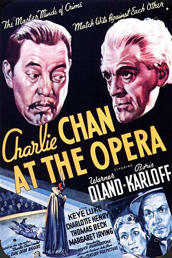 Charlie Chan At The Opera (1936) - Warner Oland  Colorized Version DVD