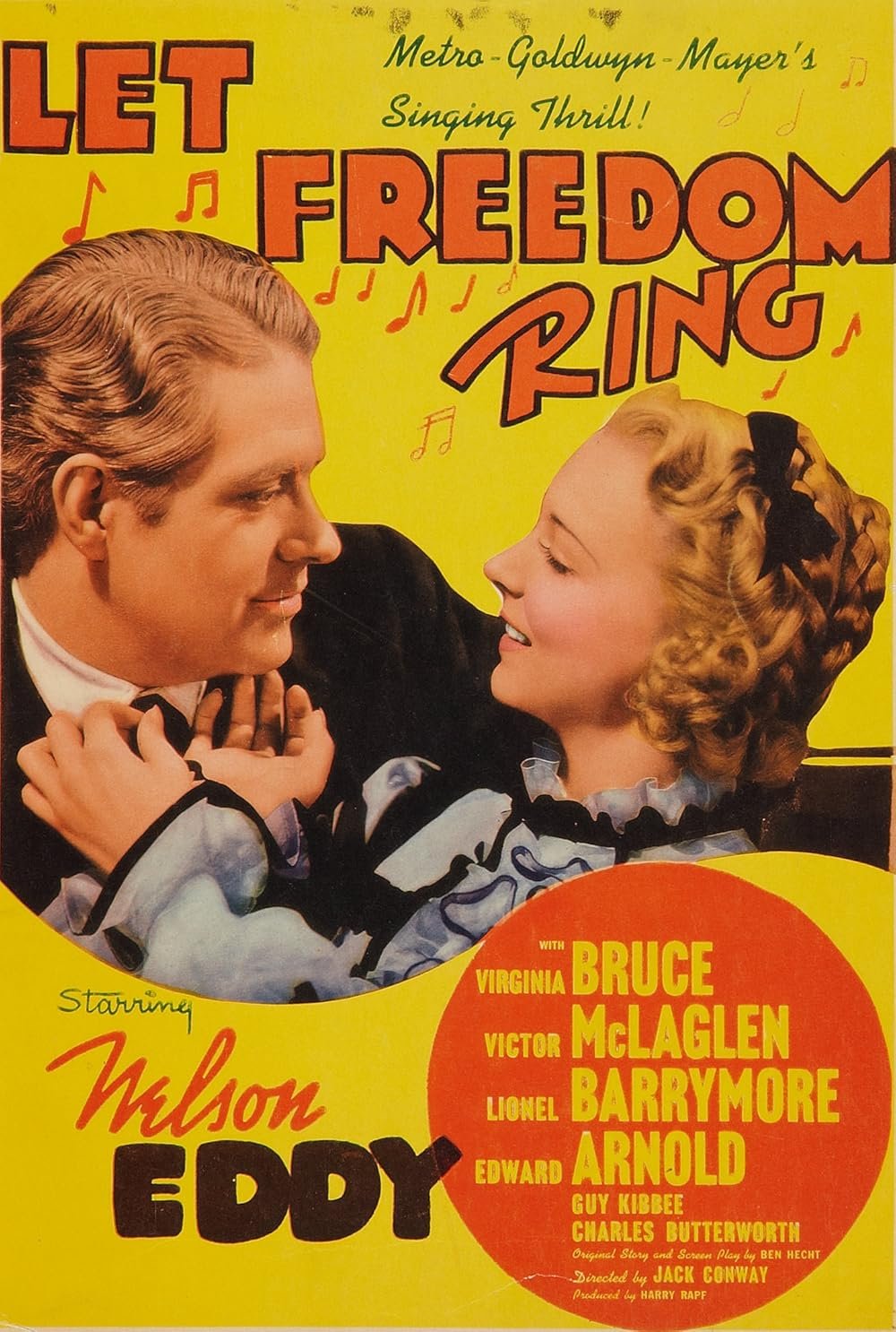 Let Freedom Ring (1939) - Nelson Eddy  Colorized Version  DVD