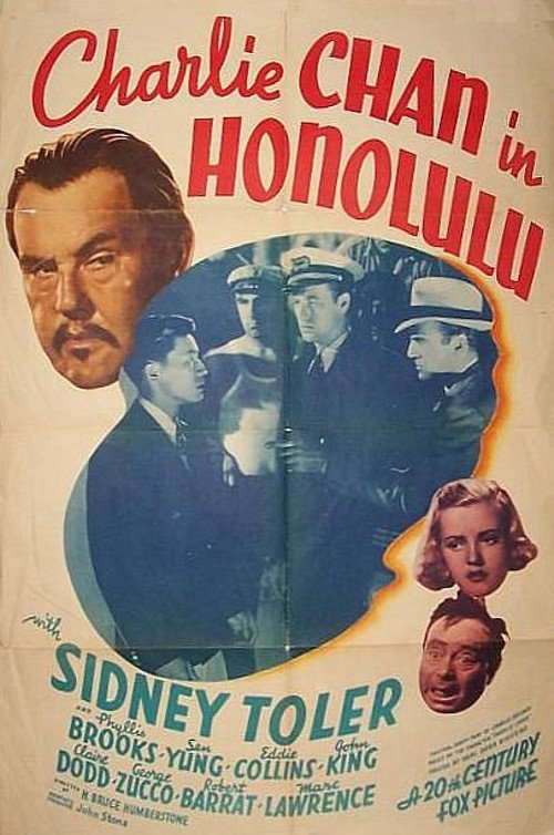 Charlie Chan In Honolulu (1938) - Sidney Toler  Colorized Version DVD