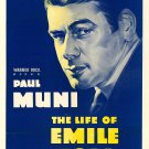 The Life Of Emile Zola (1937) - Paul Muni  Colorized Version DVD